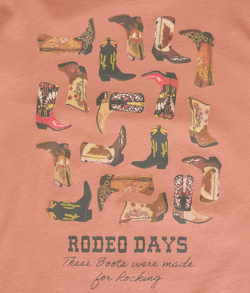 Girls - Rodeo Days Boots T-Shirt
