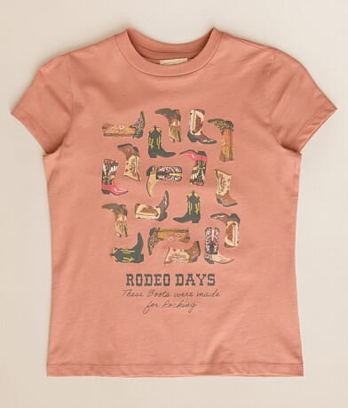 Girls - Rodeo Days Boots T-Shirt