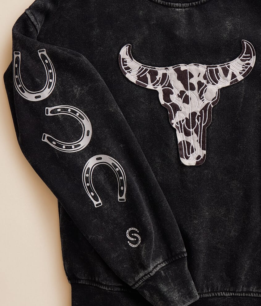 Girls - Steerhead Patch Pullover