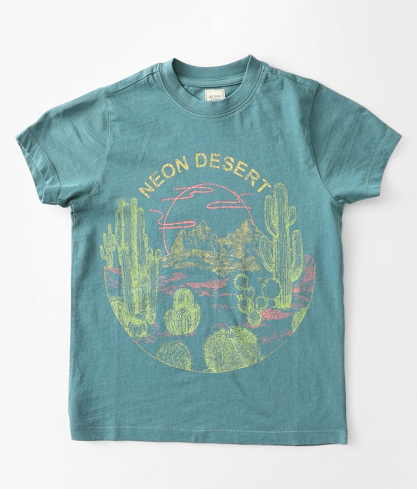 Girls - Modish Rebel Desert Scape T-Shirt front view