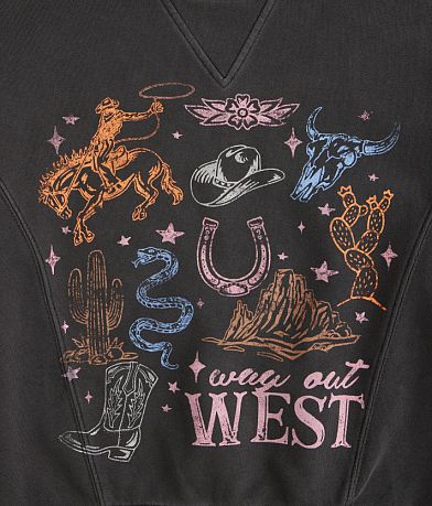 Modish Rebel Girls - Way Out West Pullover misc detail 1 view