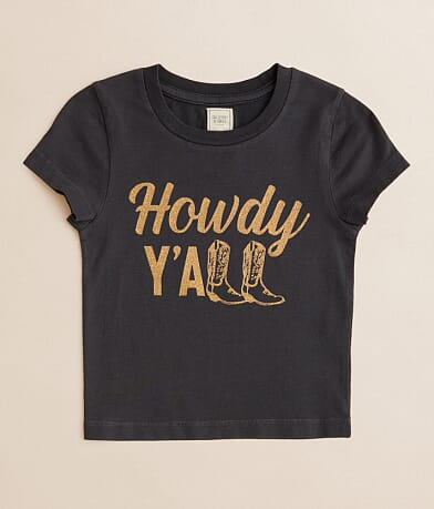 Modish Rebel Girls - Howdy Ya'll T-Shirt front view