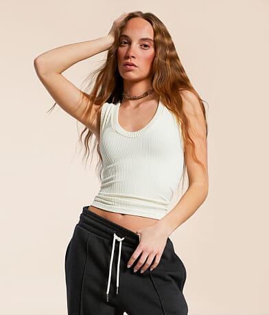 Free People Clean Slate Tank Top front view