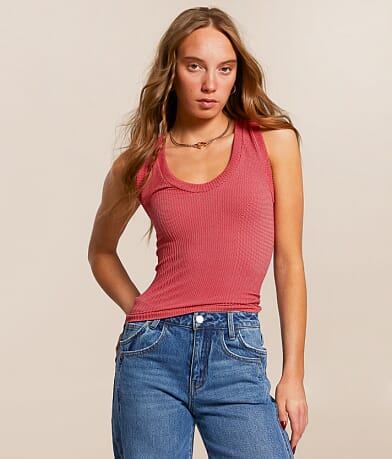Free People Clean Slate Tank Top front view