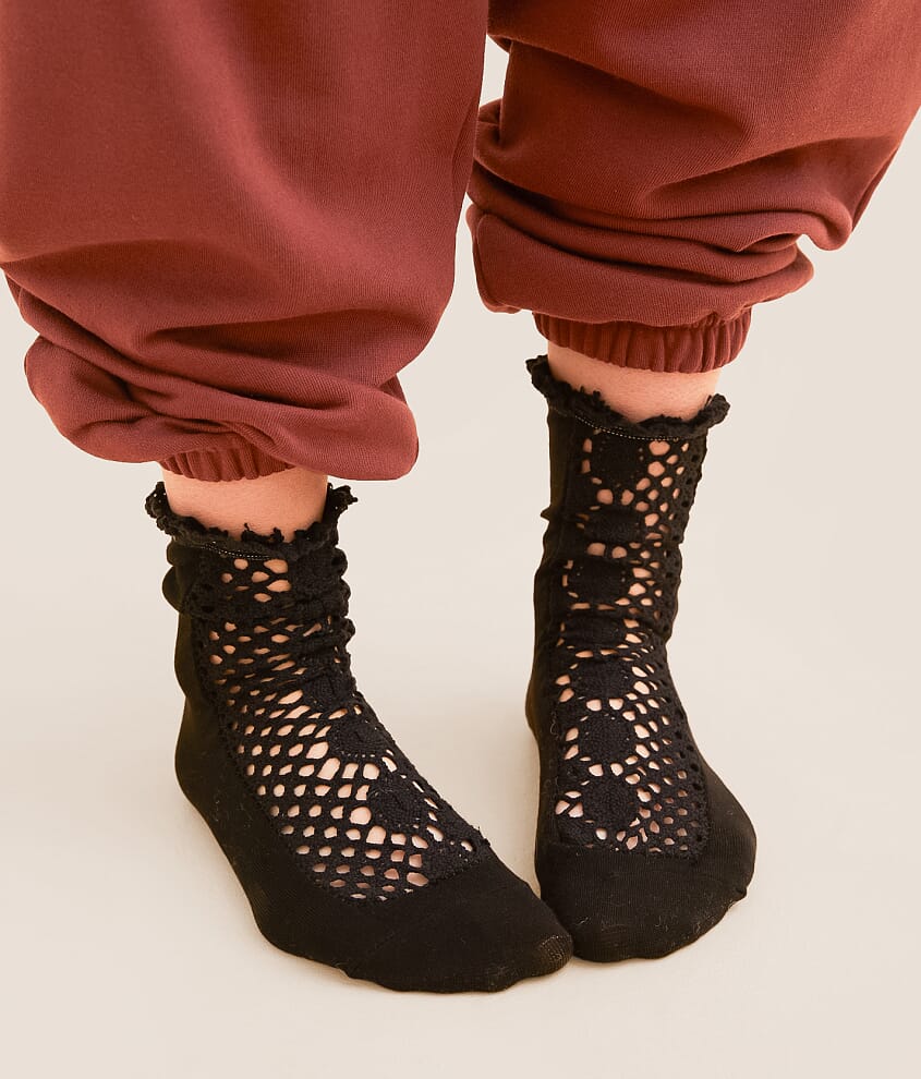 Rubies Crochet Socks