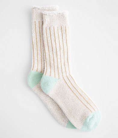 Free People Plush Inside Out Socks front view