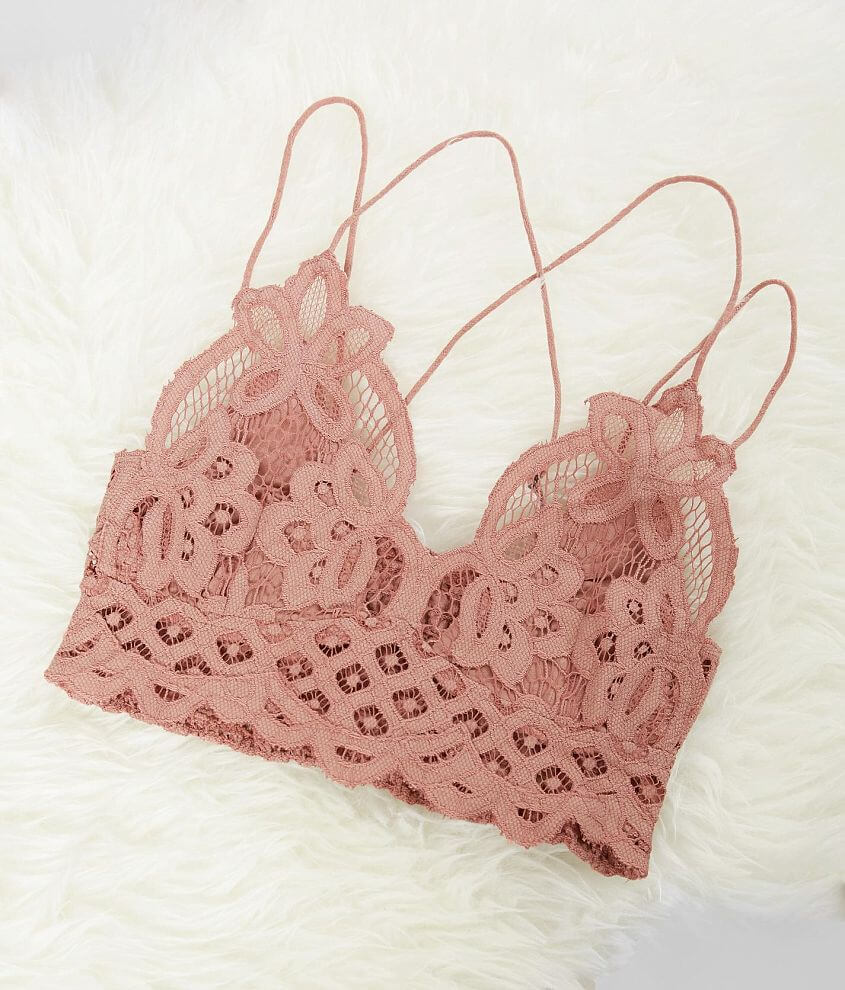 Free People Adella Bralette - Women's Bandeaus/Bralettes in Rose | Buckle