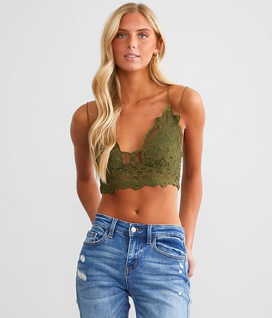 Free People Adella Lace Bralette front view