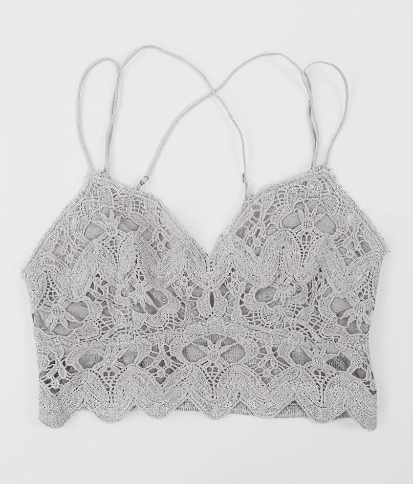 Free People Womens Ilektra Bralette Small White 