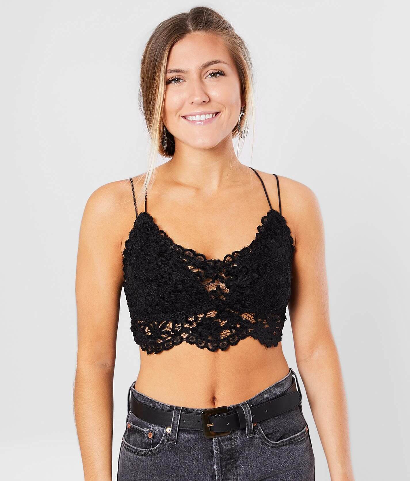 Free People • NWT Celine Lace Mulberry Bralette Size XS - $19