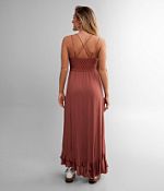fitted lace wedding dress Petal and Pup Women's Adella Midi Dress main image 1