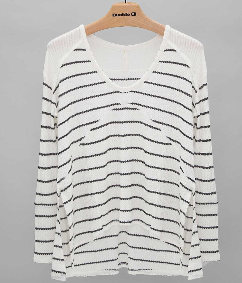 Striped Thermal Top