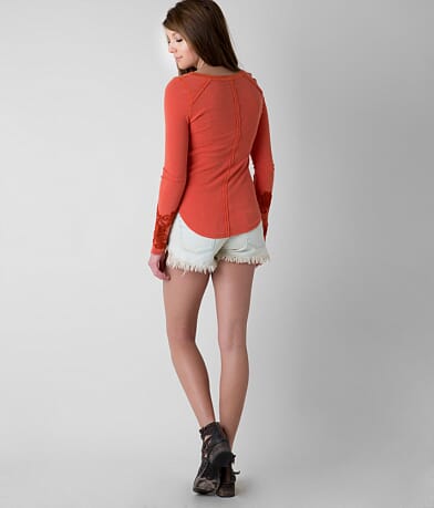 Free People High Rise Dolphin Short back view