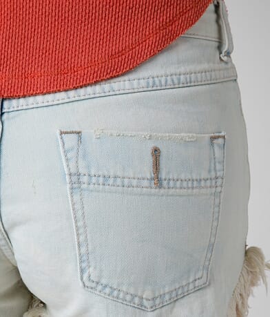 Free People High Rise Dolphin Short back pocket view
