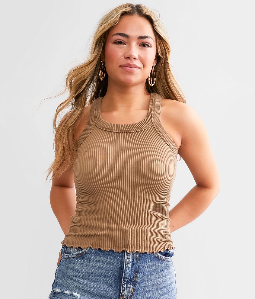 Free People Ribbed Tank Top