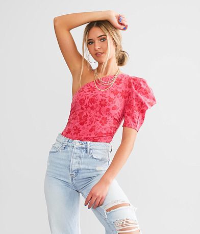 Free People Something Bout You Bodysuit front view