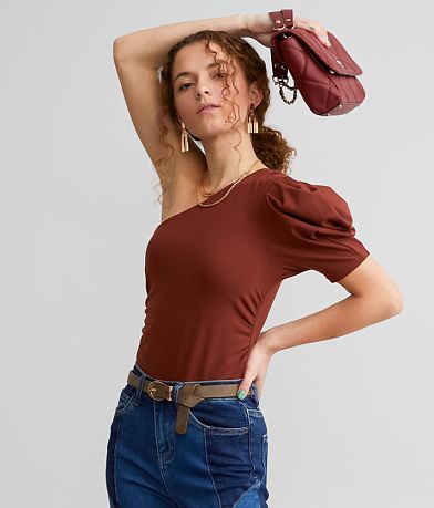 Free People Something Bout You Bodysuit front view