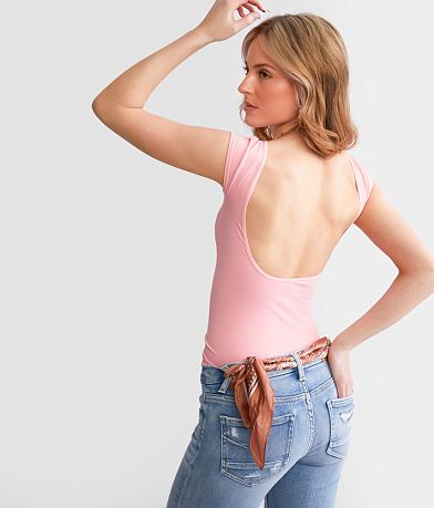 Free People Low Back Cropped T-Shirt front view