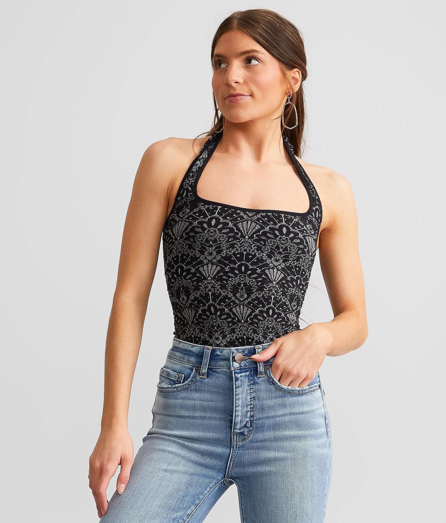 【Free People】ウィズ ラブ ボディスーツ Free People With Love Bodysuit - Women's Bodysuits in Black
