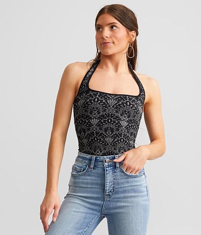 Free People With Love Bodysuit front view
