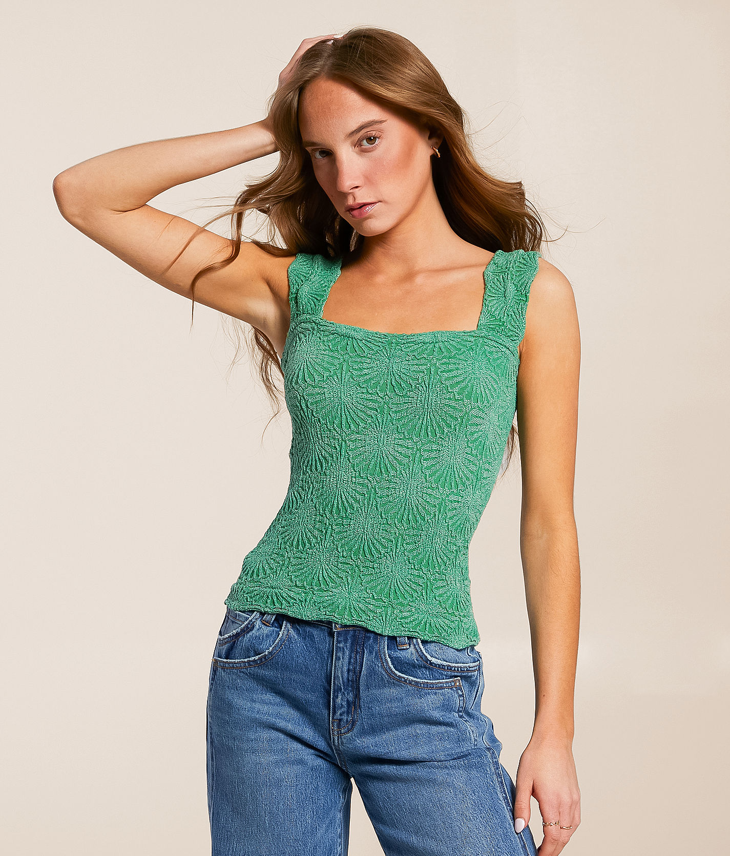 Free People Love Letter Cropped Cami Tank Top - Women's Tank