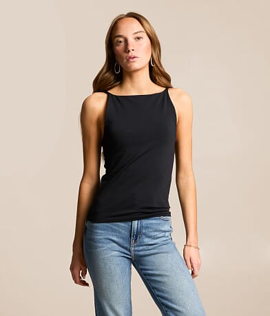 Free People Round Two Cami Tank Top - Women's Tank Tops in Black | Buckle