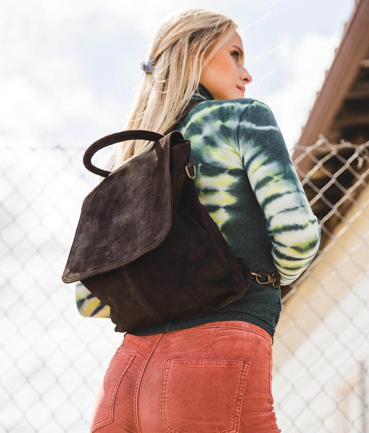 Free People Paris Pieced Leather Backpack - Women's Bags & Wallets