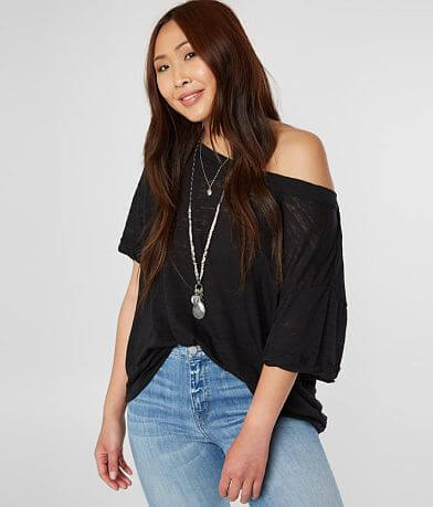 Free People Viola Oversized T-Shirt full right side view