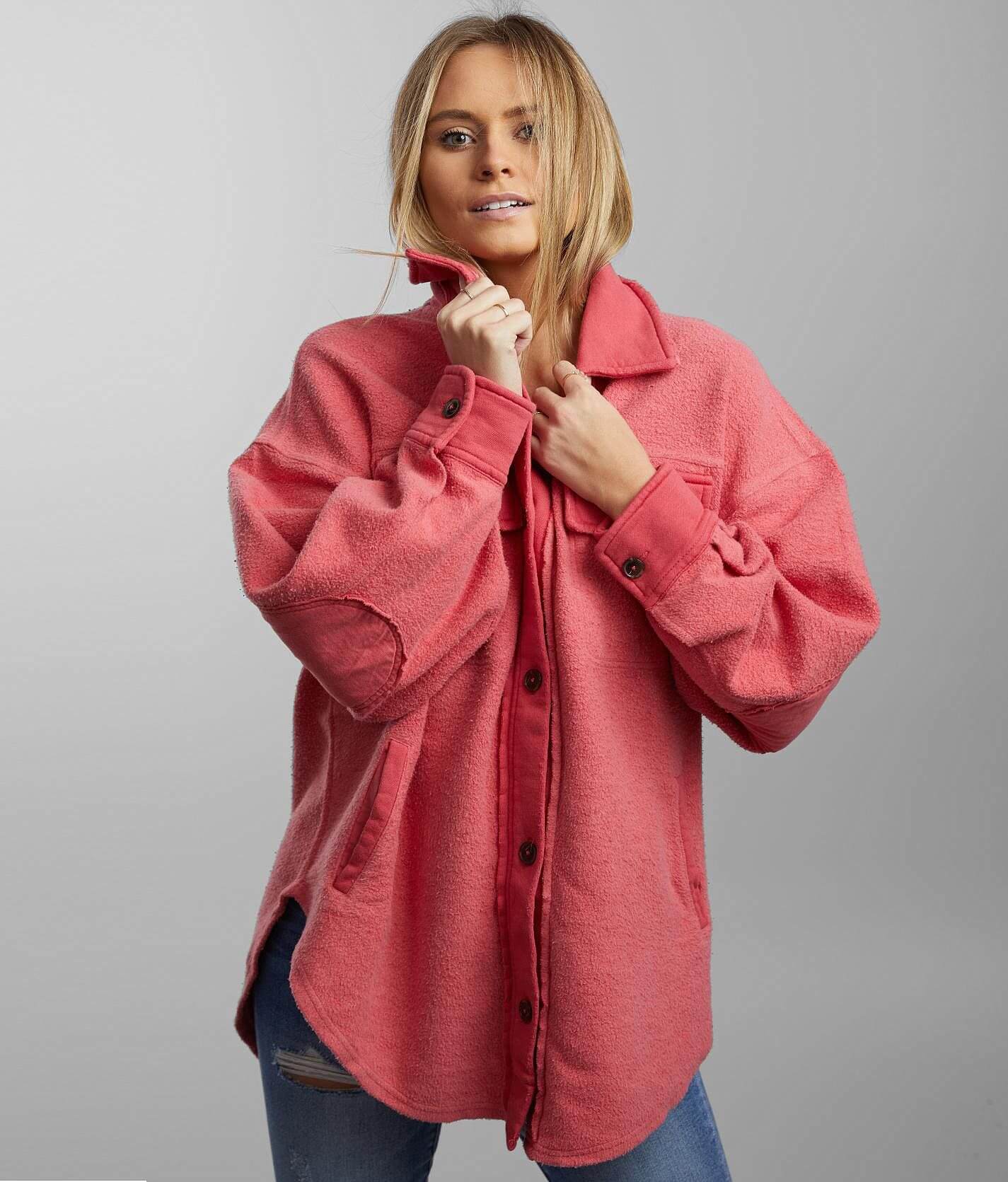 Free People Ruby Reverse Fleece Jacket - Women's Coats & Jackets