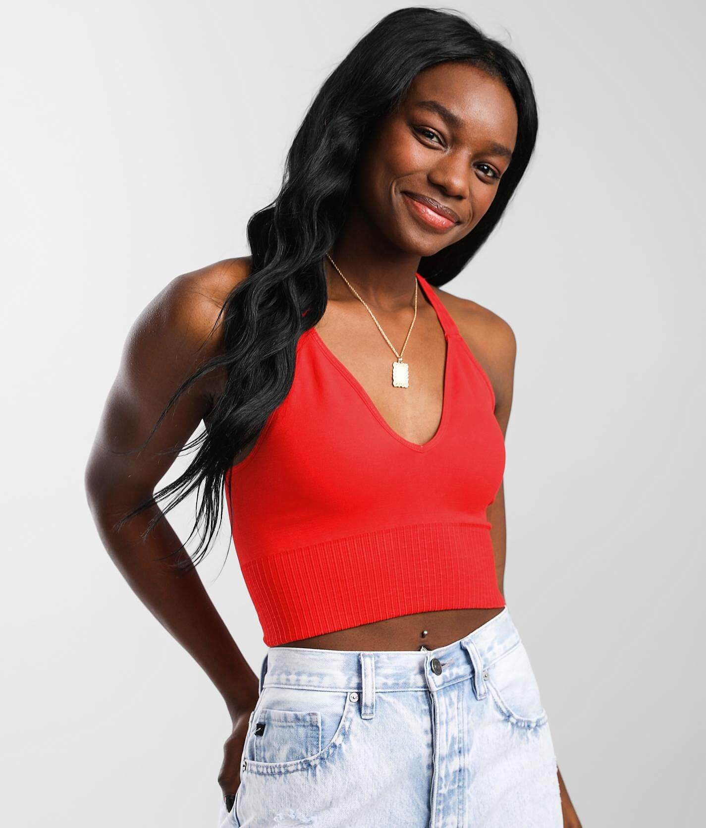 buckle bralette top