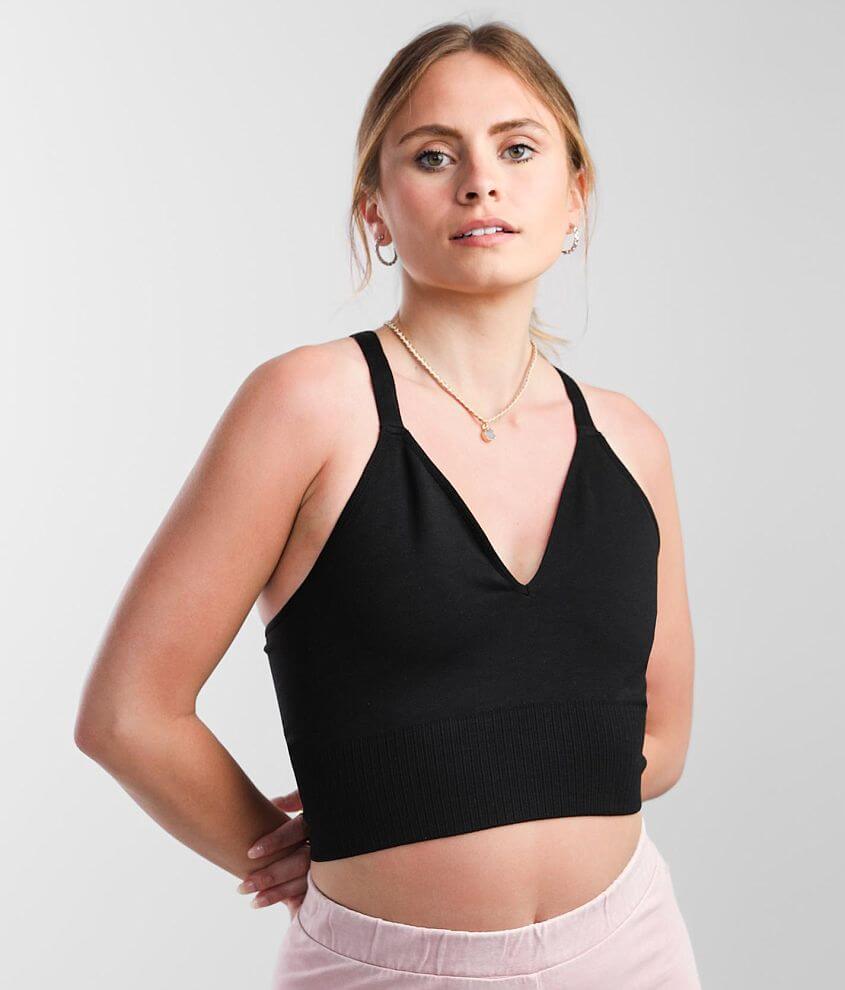 Free People Good Karma Active Bralette front view