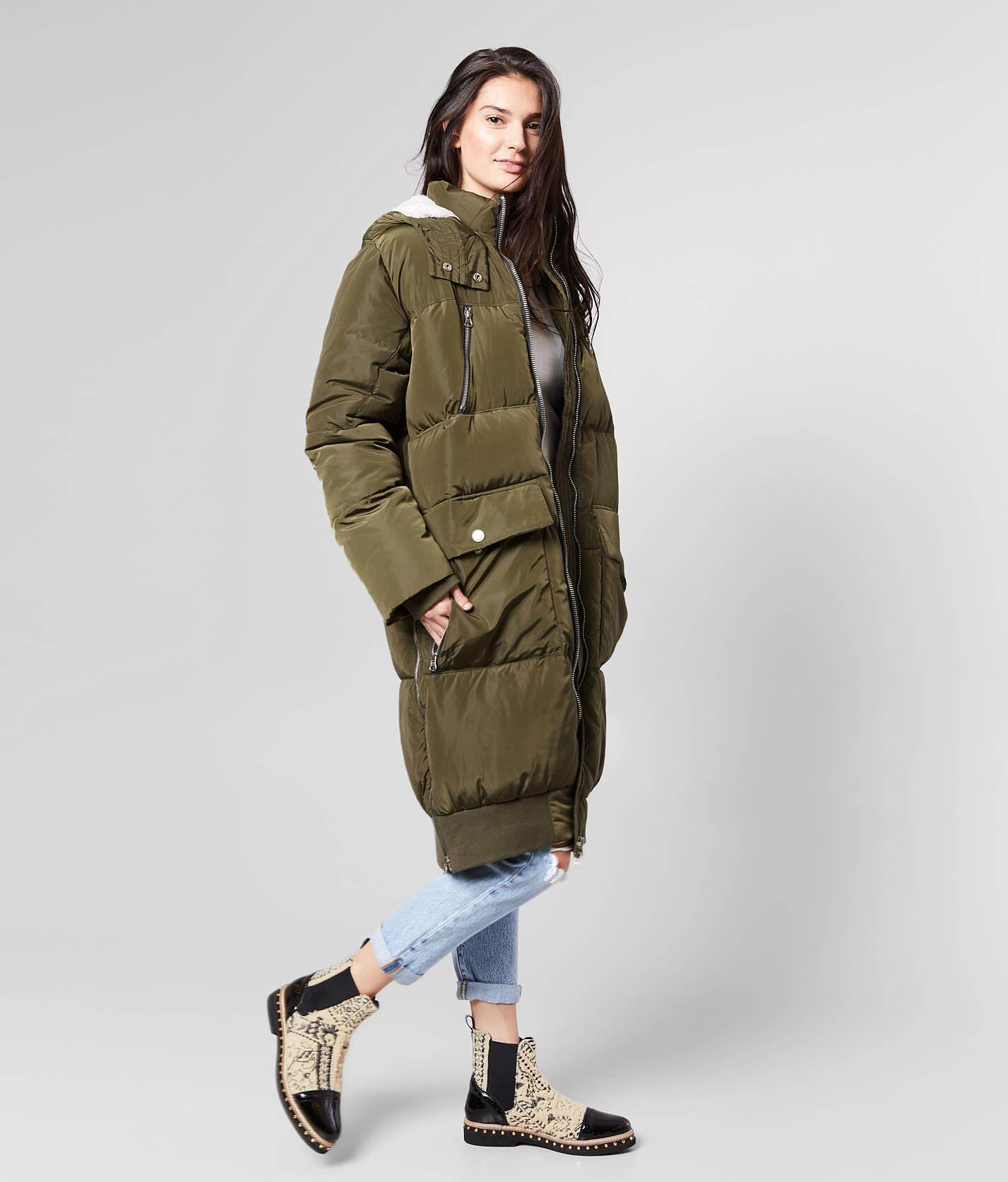 free people oslo utility puffer jacket