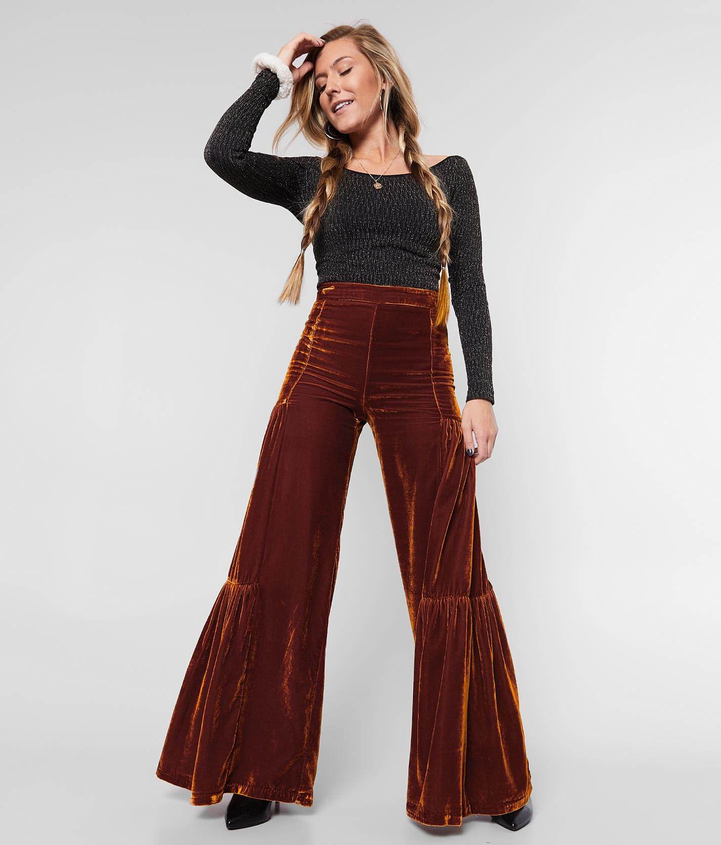 free people velvet pants