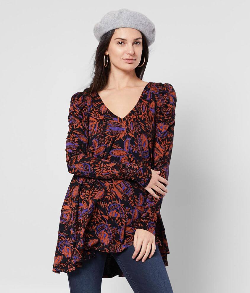 Free People Hello Lover Tunic Top front view