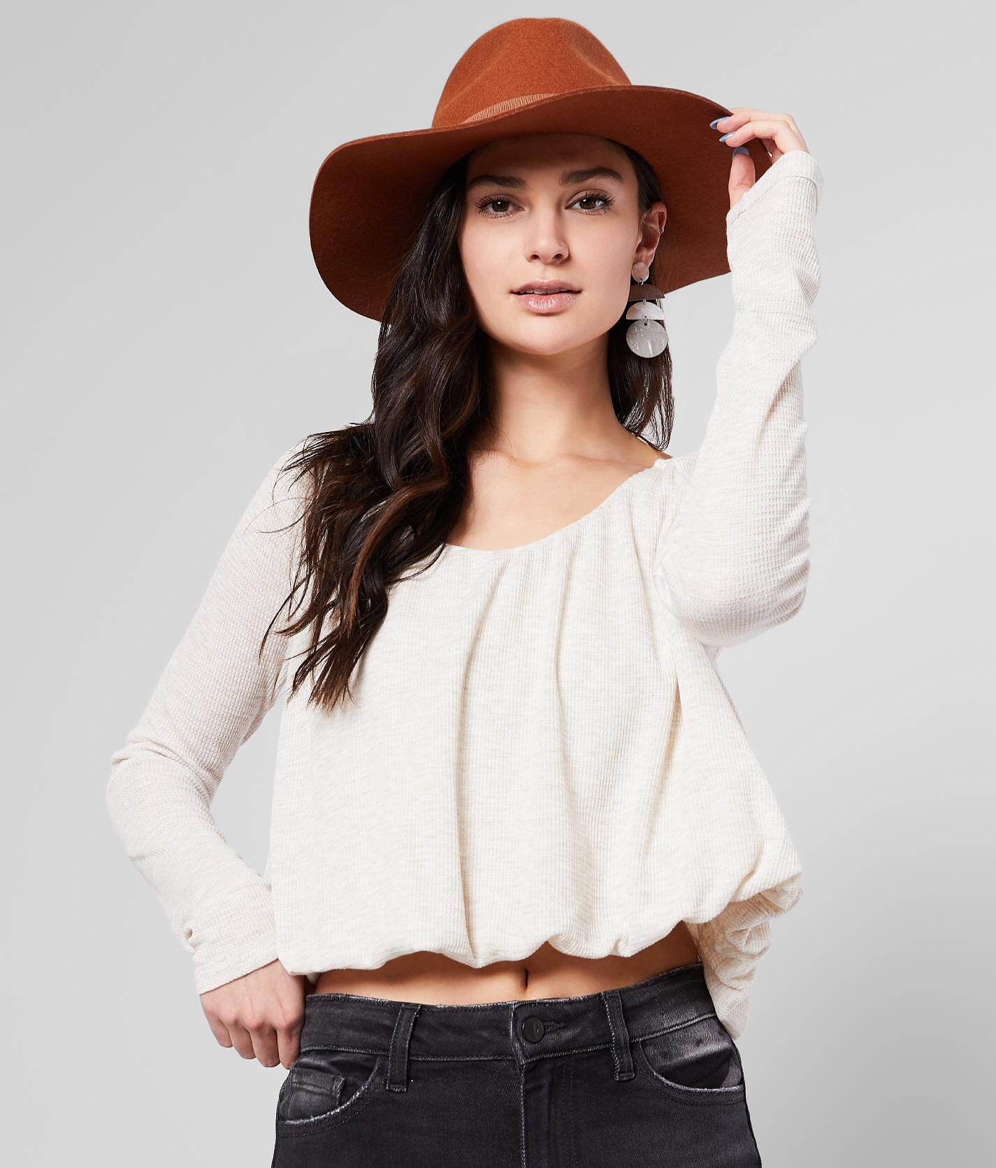 free people thermal shirts