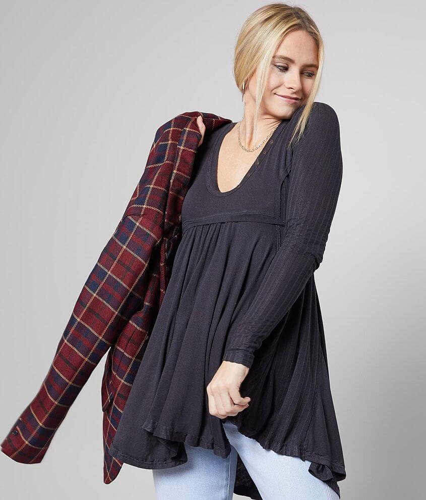 Image of Free People Birdie Henley Top