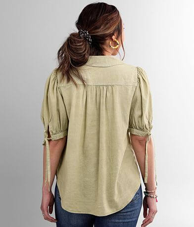 Free People Safari Babe Top BACK