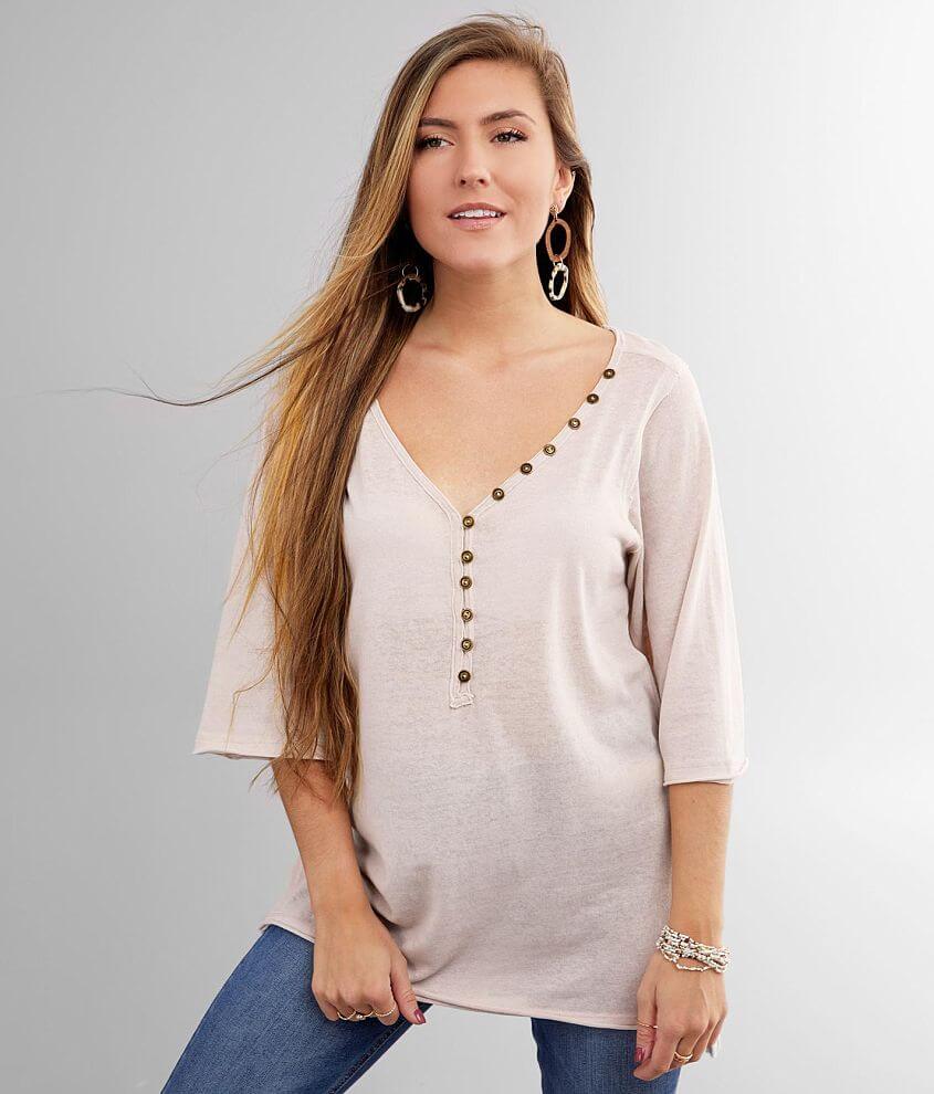 Free People Morgan Henley Top front view