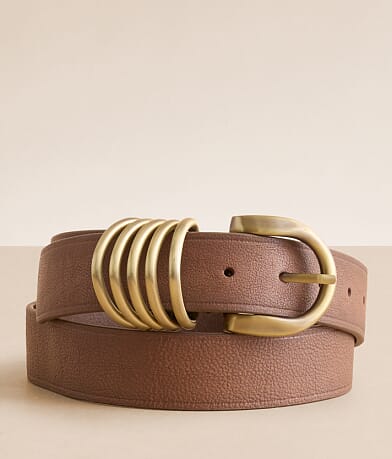 Free People Rori Leather Belt front view