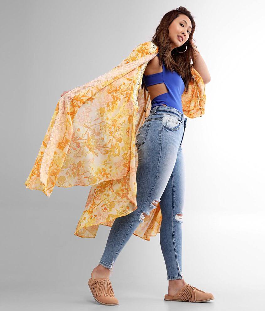 Free People Lost In Love Kimono front view