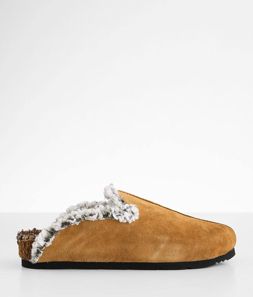 Free People Damon Cozy Leather Mule Shoe front view