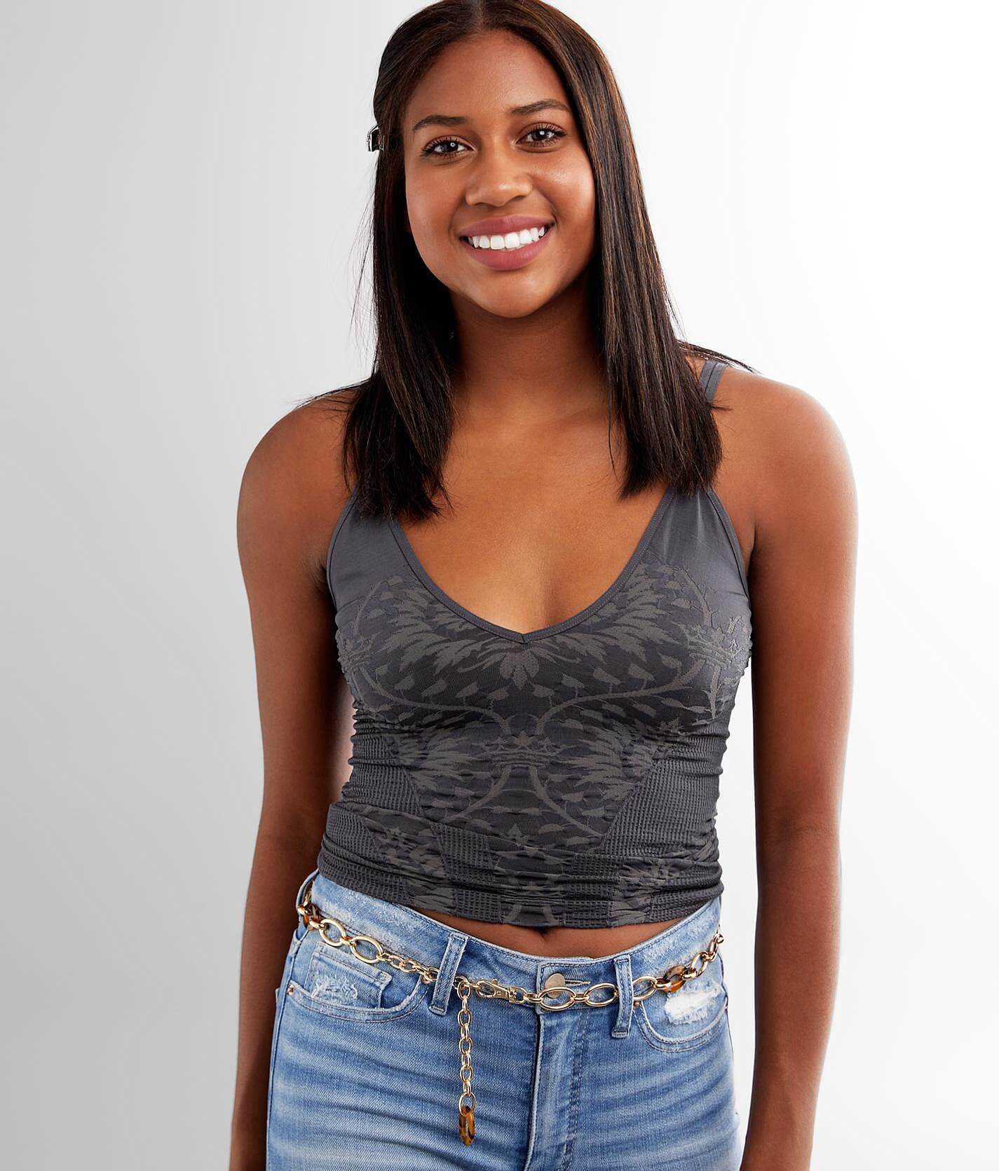 charcoal cami top