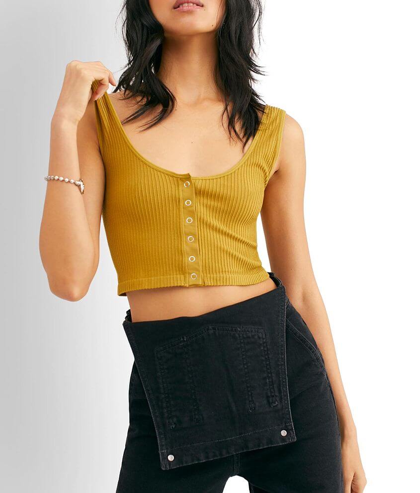 Free People Hailey's Henley Brami front view