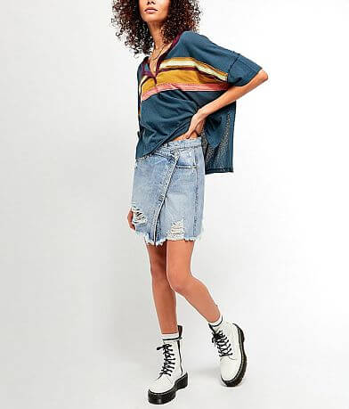 Free People Parker Denim Wrap Skirt MISC_DETAIL_1
