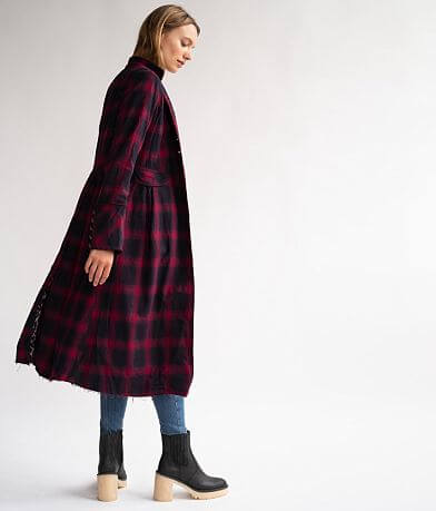 Free People Odessa Duster Jacket BACK
