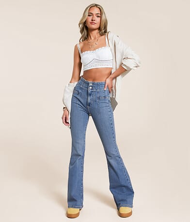 Free People Jayde Flare Stretch Jean misc detail 2 view