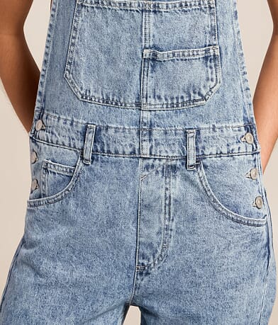 Ziggy Denim Cuffed Overalls thumbnail 6