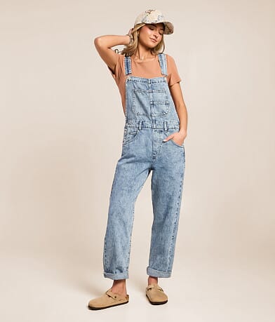 Ziggy Denim Cuffed Overalls