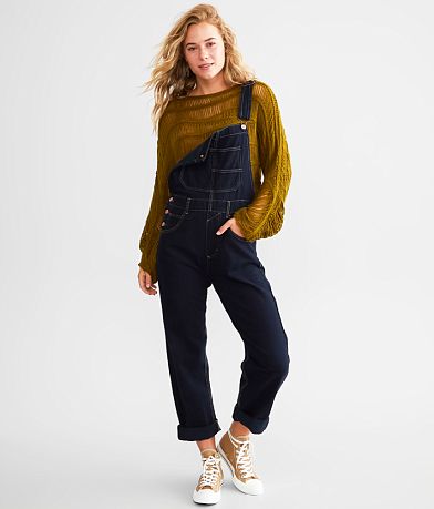 Z Supply Brinley Denim Overalls - Women's Rompers