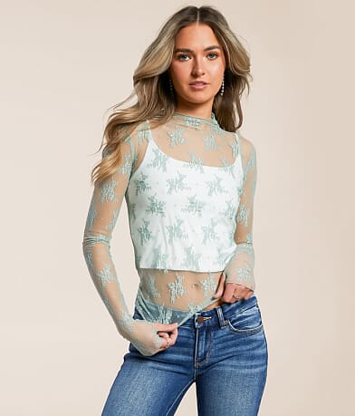 Free People Lady Lux Layering Top front view